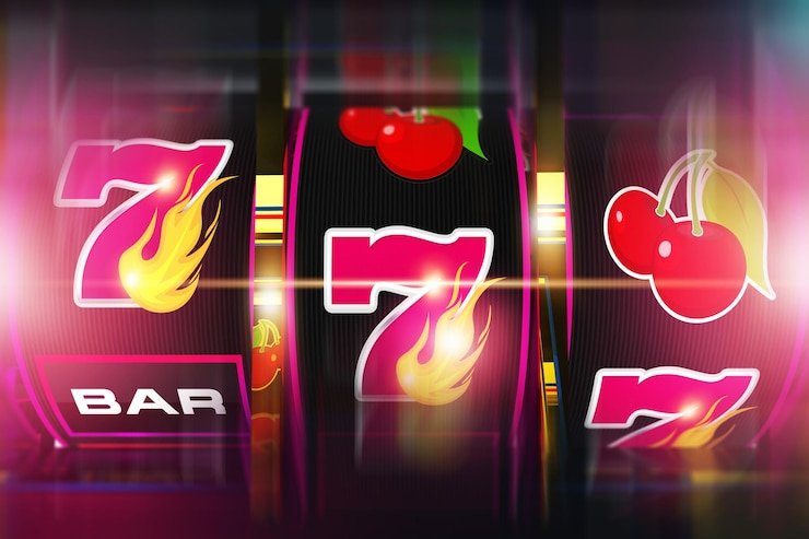 Tampilan grid permainan Bonanza Gold dengan simbol-simbol cluster di mama jitu